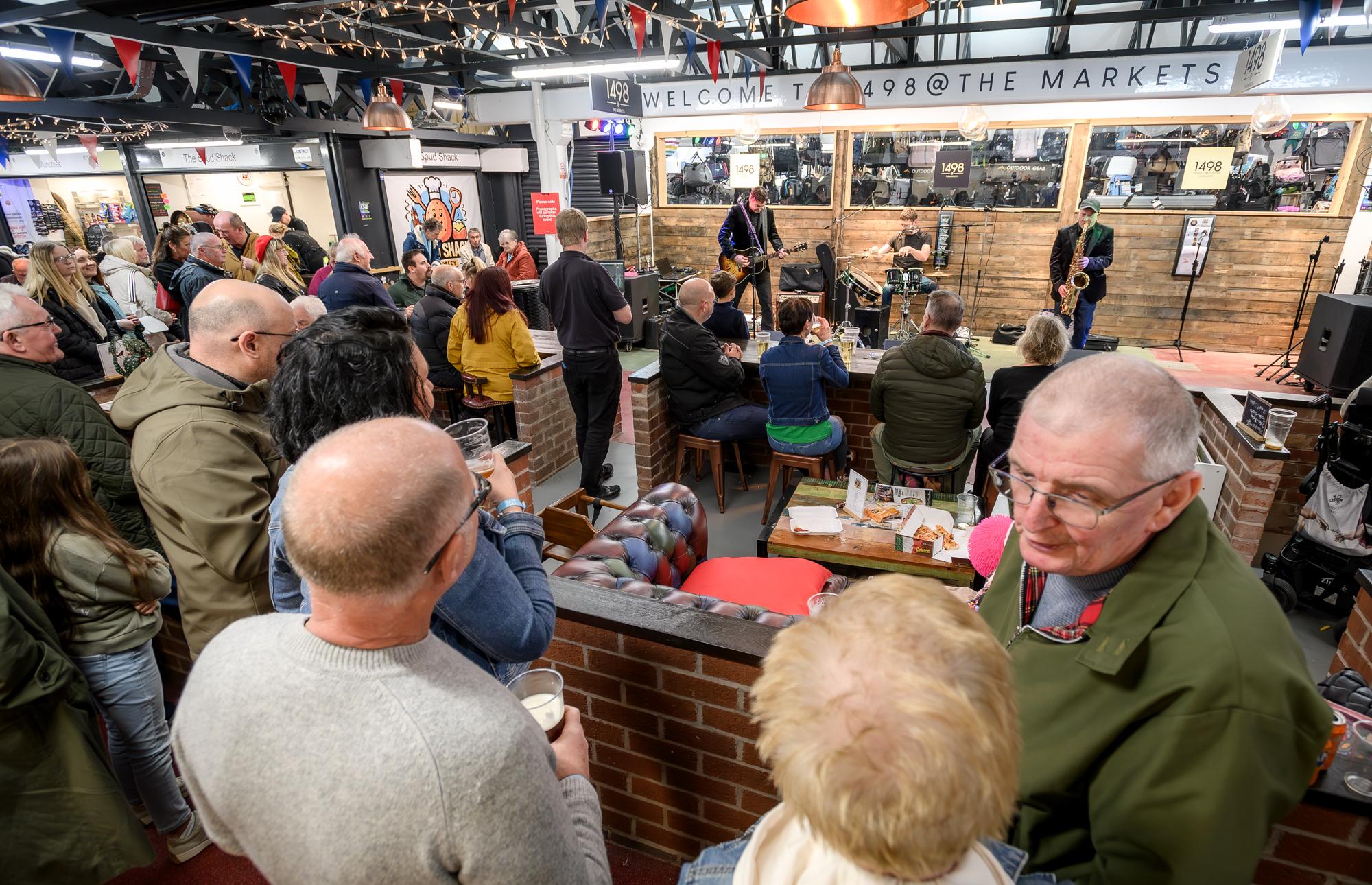 1498 at the Markets during Chorley Live 2024
